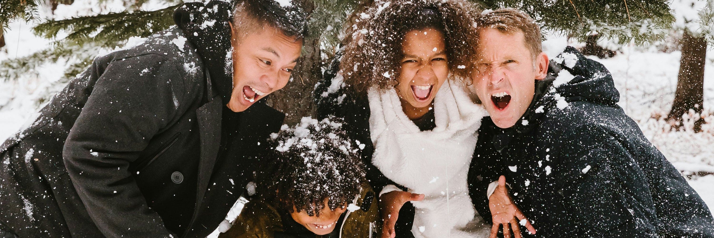 Family Picture in Snow