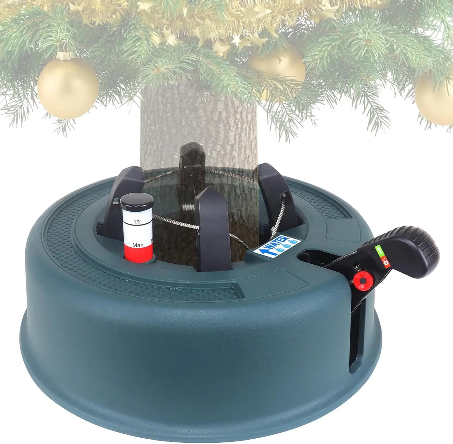 Automatic Christmas Tree Stand with Water Reservoir Merry mount